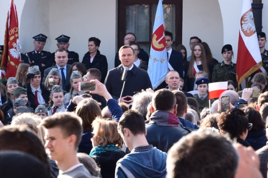 Andrzej Duda prezydent w Staszowie
